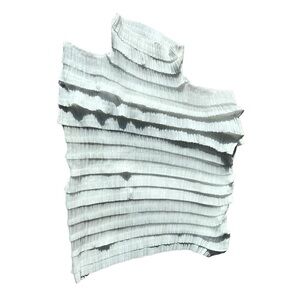 RARE Issey Miyake pleated top